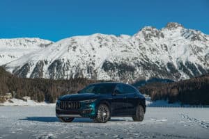 Maserati Levante Royale Special Series premiers at Snow Polo World Cup in St. Moritz
