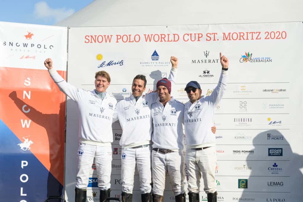 Maserati Team_3rd place_Snow Polo World Cup St Moritz 2020