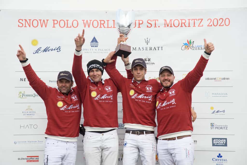 St Moritz Team_Winner Snow Polo World Cup_St Moritz 2020
